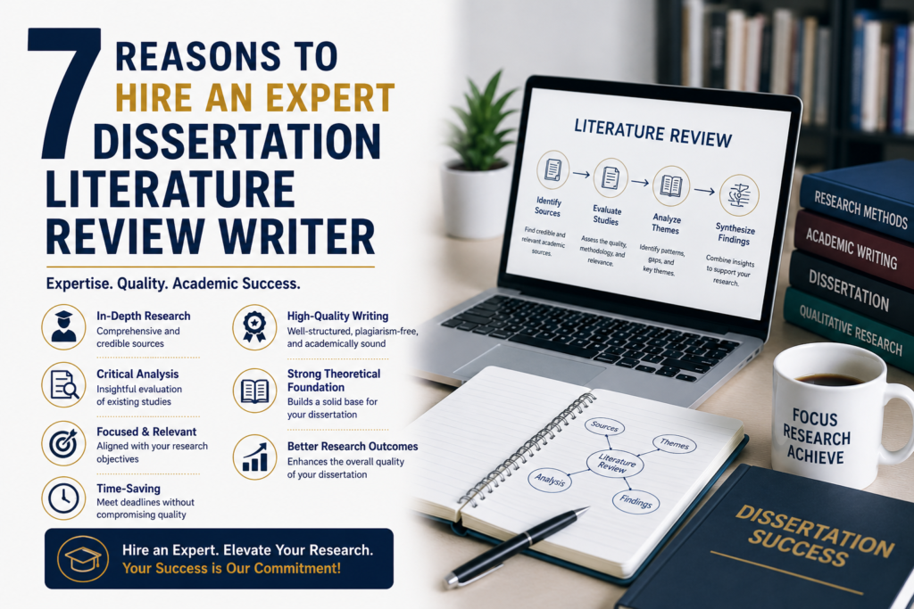 7 Reasons you need professional Dissertation Literature Review Writing services