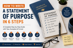 How to Write a Statement of Purpose (SOP) in 6 Steps